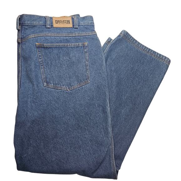 Duluth Trading Company Men's Ballroom Relaxed Fit Jeans 5-Pocket Size 46x32 - Picture 3 of 12